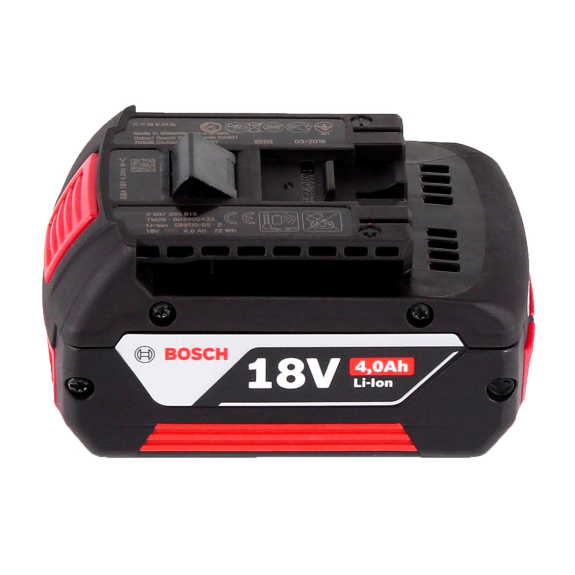 Bosch Starter-Set - 2x Akkus GBA 18 V 4,0 Ah + Ladegerät GAL 18V-40 (1600A019S0)-Beschreibung lesen