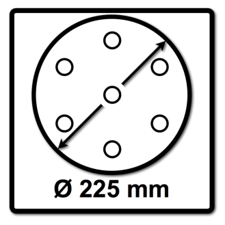Bosch Best for Wood and Painting C470 Schleifscheiben-Set 225 mm P 80 25 Stück (2608621028)-Beschreibung lesen