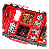 Qbrick System PRO 100 Organizer 452 x 296 x 79 mm 5 l stapelbar IP54