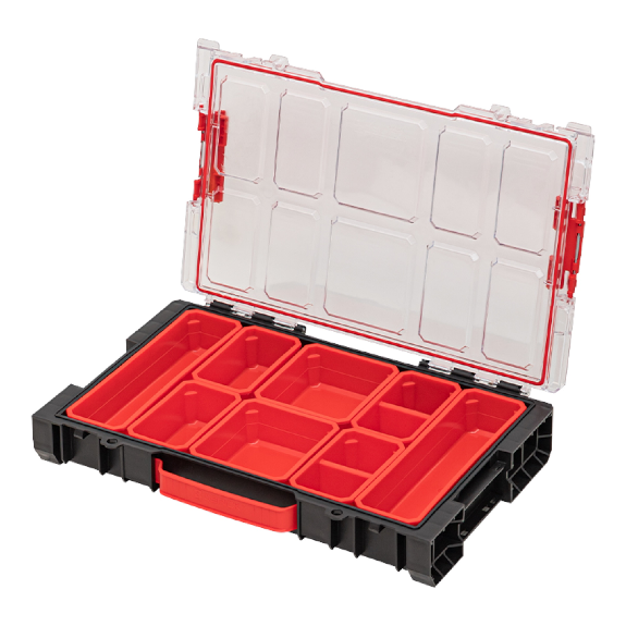 Qbrick System PRO 100 Organizer 452 x 296 x 79 mm 5 l stapelbar IP54-Beschreibung lesen