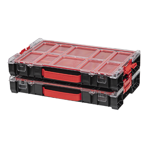 Qbrick System PRO 100 Organizer 452 x 296 x 79 mm 5 l stapelbar IP54-Beschreibung lesen