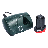 Metabo PowerMaxx BS Akku-Bohrschrauber 34 Nm 12V + 1x Akku 2,0 Ah + Ladegerät + Tasche (600079500)