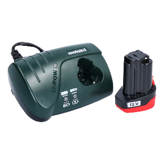 Metabo PowerMaxx BS Akku-Bohrschrauber 34 Nm 12V + 1x Akku 2,0 Ah + Ladegerät + Tasche (600079500)-Beschreibung lesen