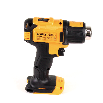 DeWalt DCE 530 N Akku-Heißluftpistole 18V 530°C + Flachdüse und Reflektordüse - ohne Akku, ohne Ladegerät-Beschreibung lesen