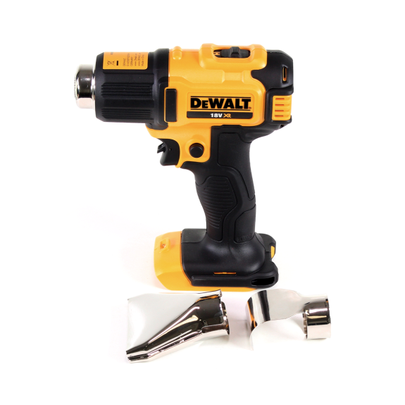 DeWalt DCE 530 N Akku-Heißluftpistole 18V 530°C + Flachdüse und Reflektordüse - ohne Akku, ohne Ladegerät-Beschreibung lesen