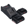 Bosch GST 18V-155 SC Professional Stichsäge 18 V (06015B0002) + 2x ProCORE 4,0 Ah Akkus + Ladegerät + L-Boxx