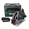 Metabo KT 18 LTX 66 BL Akku-Tauchkreissäge 18V Brushless 165mm + Zubehör + Koffer + Sägeblatt - ohne Akku - ohne Ladegerät
