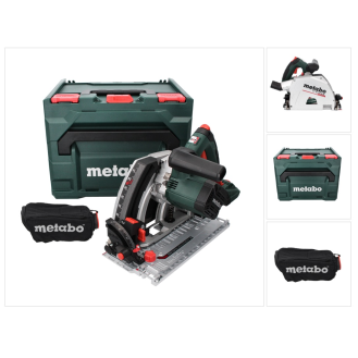 Metabo KT 18 LTX 66 BL Akku-Tauchkreissäge 18V Brushless 165mm + Zubehör + Koffer + Sägeblatt - ohne Akku - ohne Ladegerät-Beschreibung lesen