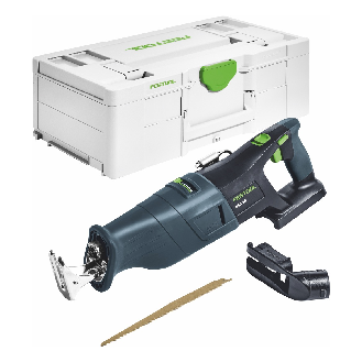 Festool RSC 18 EB-Basic Akku-Säbelsäge 18 V Brushless (576947) + Systainer - ohne Akku, ohne Ladegerät-Beschreibung lesen