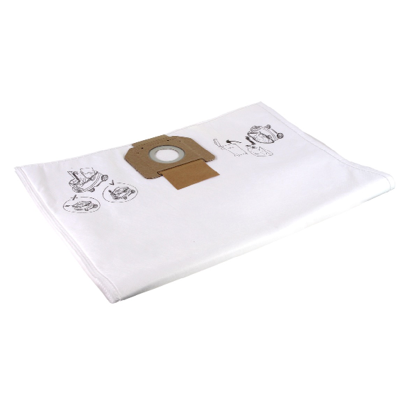 Mirka Fleece-Beutel Staubsaugerbeutel für Sauger 1230 und 1242 - 5 Stück ( 8999100211 )-Beschreibung lesen