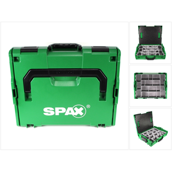 SPAX Montagekoffer Sortimo L-Boxx Aufbewahrungskoffer für Schrauben - ohne Zubehör ( 5000009166019 ) SPAX Montagekoffer Sortimo L-Boxx Aufbewahrungskoffer für Schrauben - ohne Zubehör ( 5000009166019 )-Beschreibung lesen