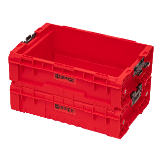 Qbrick System PRO Box Extender 2.0 ROT ULTRA HD Individuelle Erweiterungsbox 450 x 310 x 151 mm 9 l stapelbar-Beschreibung lesen