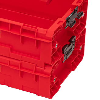 Qbrick System PRO Box Extender 2.0 ROT ULTRA HD Individuelle Erweiterungsbox 450 x 310 x 151 mm 9 l stapelbar-Beschreibung lesen