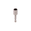DeWalt DT 7403-QZ Steckschlüssel 10 mm Aussensechskant - 50mm Länge, Permanentmagnet Halterung, 1/4" Antrieb