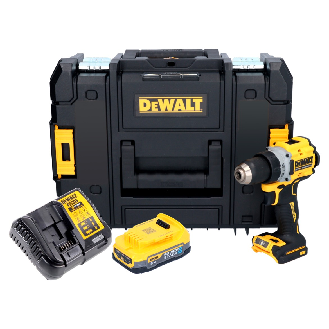 Akku-Bohrschrauber 18 V 90 Nm bürstenlos DeWalt DCD 800 E2T-Beschreibung lesen