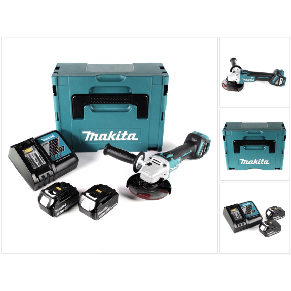 Makita Akku-Winkelschleifer DGA511RTJ-Beschreibung lesen