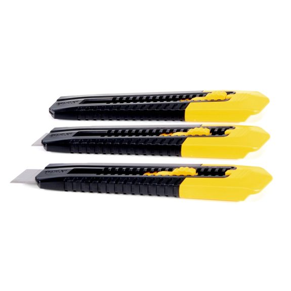 Stanley SM Cuttermesser 18 mm 3er Set ( STHT10151-2 )-Beschreibung lesen