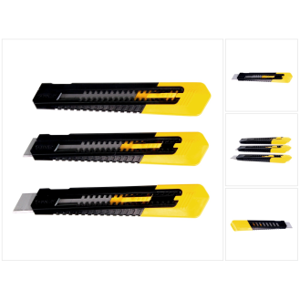 Stanley SM Cuttermesser 18 mm 3er Set ( STHT10151-2 )-Beschreibung lesen