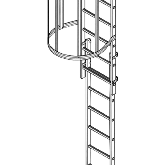 LM-Fluchtleiter ca. 2,50 m LM-Fluchtleiter ca. 2,50 m-Beschreibung lesen