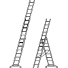 Mehrzweckleiter dreiteilig 604718
