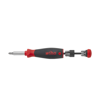 Wiha Schraubendreher mit Bit Magazin PocketMax magnetisch gemischt mit 8 Bits-Beschreibung lesen