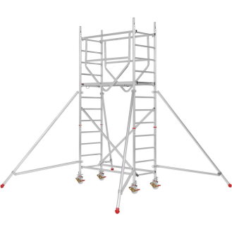 HYMERA Fahrgerüst SAFE-T 707004-Beschreibung lesen