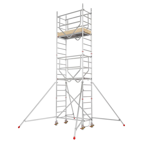 HYMERA Fahrgerüst SAFE-T 707006-Beschreibung lesen