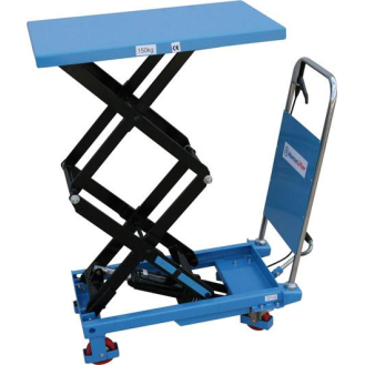 Scherenhubtisch doppelt 150 kg-Beschreibung lesen