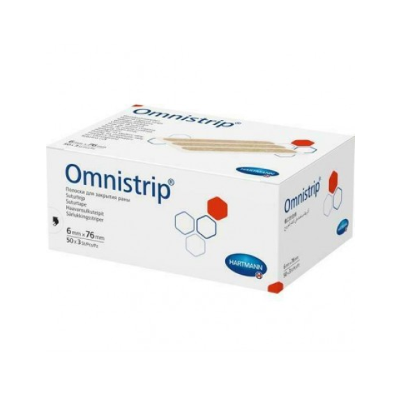 Sutura Cutánea OMNISTRIP 6 x 76 mm, Sobre 3 Stiks Sutura Cutánea OMNISTRIP 6 x 76 mm, Sobre 3 Stiks-Leer más