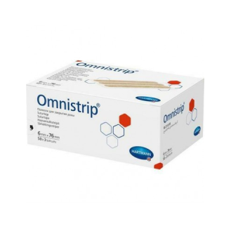 Sutura Cutánea OMNISTRIP 6 x 76 mm, Sobre 3 Stiks-Leer más