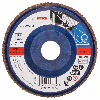 Bosch Faecherschleifscheibe X571, Best for Metal, 115mm, K80