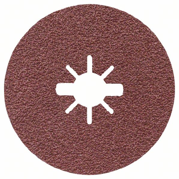 Disque abrasif en fibre Bosch X-LOCK, 125 mm, K 24, R444, Expert for Metal, 1 pice.-Lire la description