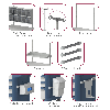 Carrello Anestesia Linea Poly