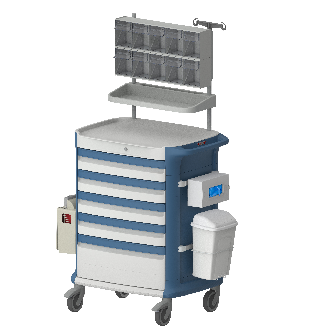 Carrello Anestesia Linea Poly-Leggi tutto