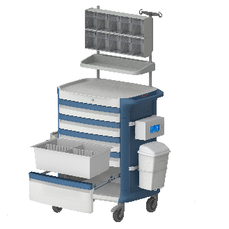 Carrello Anestesia Linea Poly-Leggi tutto