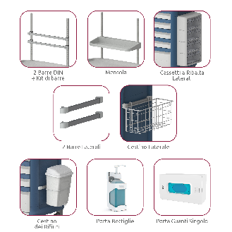 Carrello Multifunzione Linea Poly-Leggi tutto