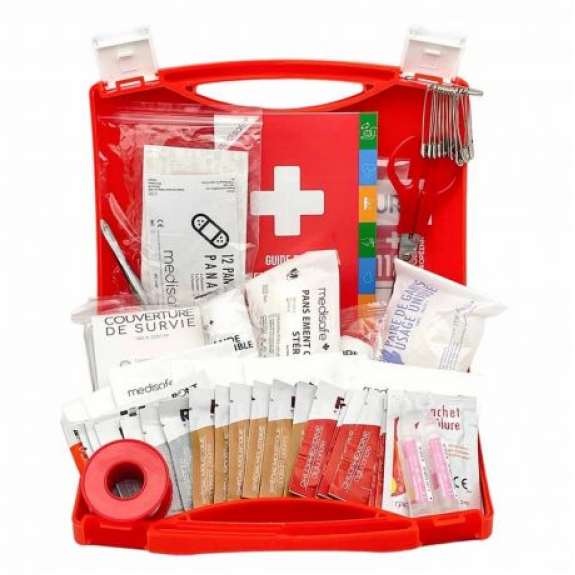 Valise de secours complète véhicule-Lire la description
