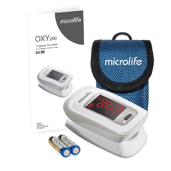 Oxymètre de pouls Microlife Oxy200-Lire la description