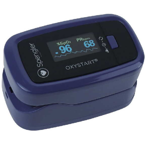 Oxymètre de pouls Spengler Oxystart bleu-Leer más