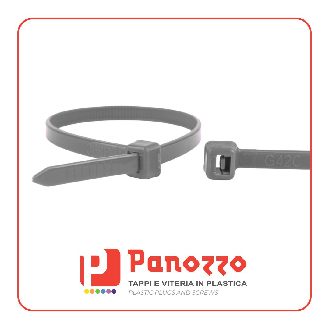 FASCETTE GRIGE 100X2.5 mm - Prezzo multiplo di 100 pz.-Leggi tutto