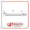 FASCETTE ROSSE 100X2.5 mm - Prezzo multiplo di 100 pz.