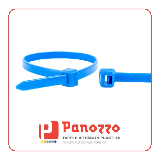 FASCETTE BLU 370X4.8 mm - Prezzo multiplo di 100 pz.-Leggi tutto