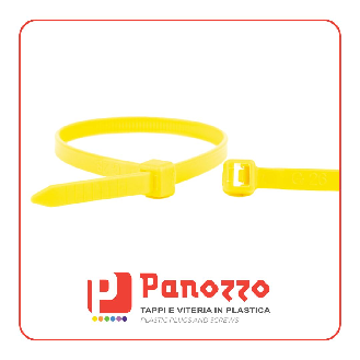FASCETTE GIALLE 300X4.8 mm - Prezzo multiplo di 100 pz.-Leggi tutto