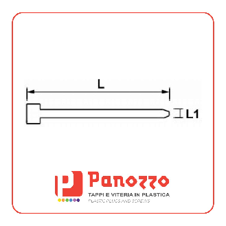 FASCETTE GIALLE 300X4.8 mm - Prezzo multiplo di 100 pz.-Leggi tutto