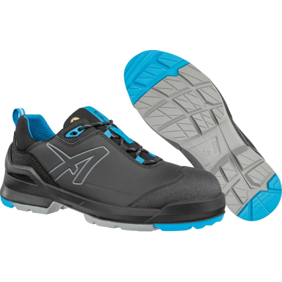 Albatros Halbschuh TARAVAL BLACK/BLUE LOW, ESD FO SR S3L, Gr.39-Beschreibung lesen