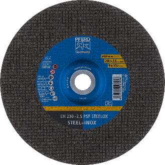 Pferd Trennscheibe EH 230x2,5x22,23 mm gekrpft Universallinie PSF STEELOX fr-Beschreibung lesen