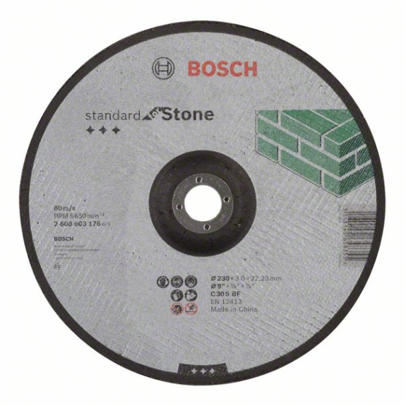 Disque  trononner Bosch dcal Standard pour Stone C 30 S BF, 230 mm, 3,0 mm-Leer más
