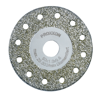 Proxxon Trenn- und Profilierscheibe, diamantiert 50 x 1 x 10 mm, fr LHW + LHW/A-Beschreibung lesen