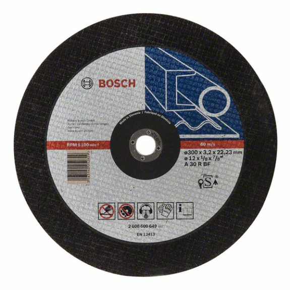 Bosch Trennscheibe gerade Expert for Metal A 30 R BF, 300 mm, 3,2 mm-Beschreibung lesen