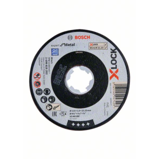 Bosch X-LOCK Expert for Metal 115 x 1,6 x 22,23 Trennscheibe gerade-Beschreibung lesen